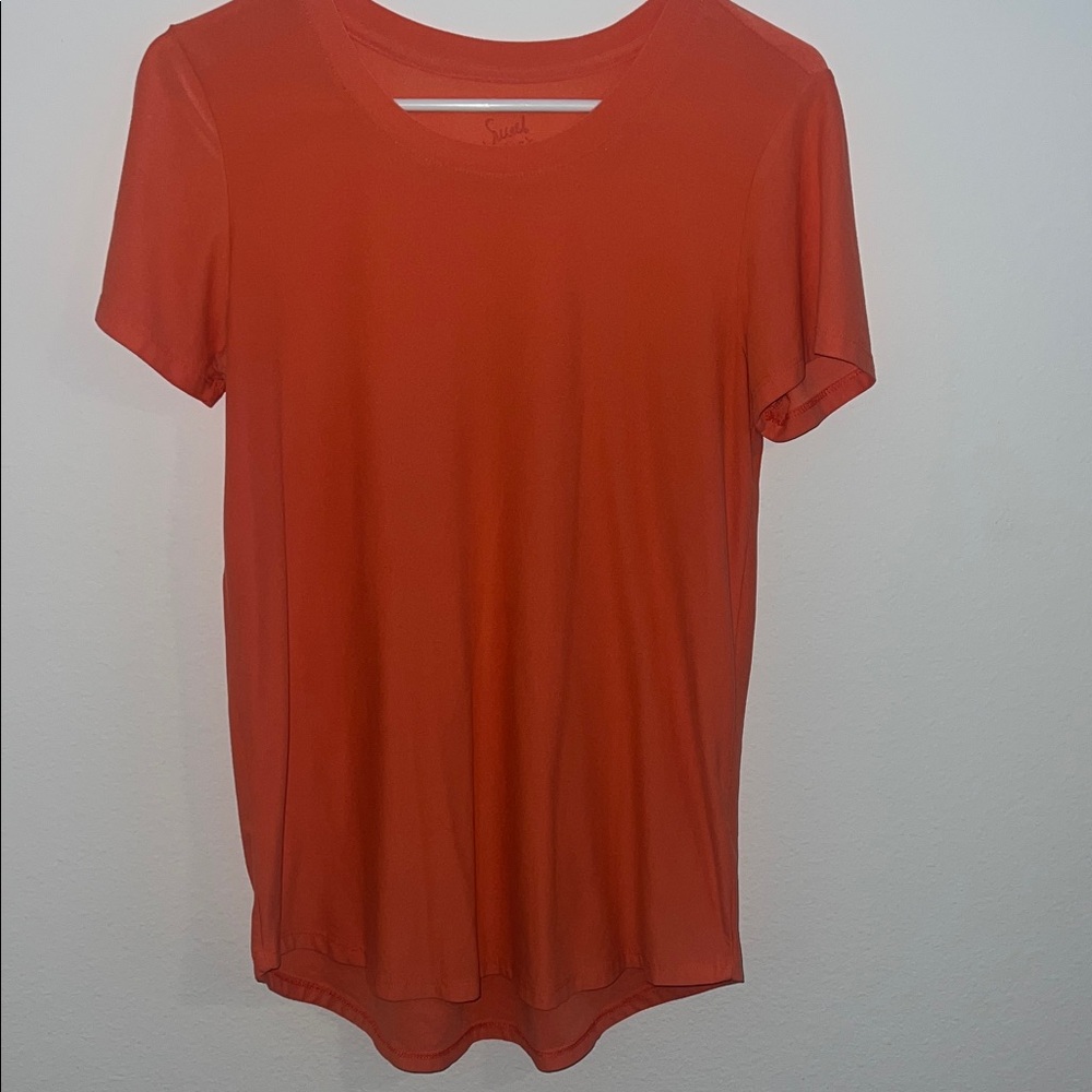 Sweet Teas Coral Short Sleeve Tee/ Tunic